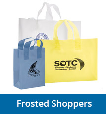 Frosted Shoppers Bags